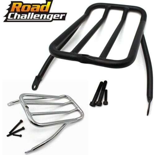 Motorcycle Sissy Bar Backrest Luggage Solo Shelf Frame Rack For Harley Sportster Iron 883 XL883N 2009-2017 48 XL1200X 72 XL1200V