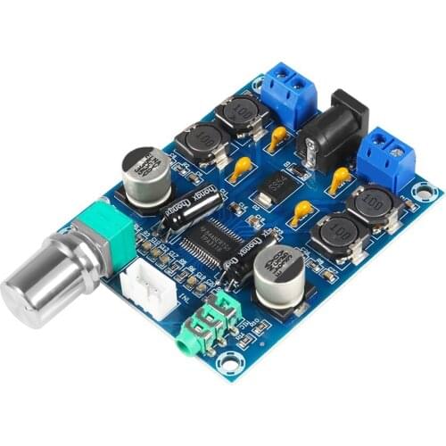 New TPA3118D2 Dual Channel Audio AMP DIY 45W*2 Digital Module Amplificador Dual Audio Power DC 12V 24V 28V 3A Amplifier Board