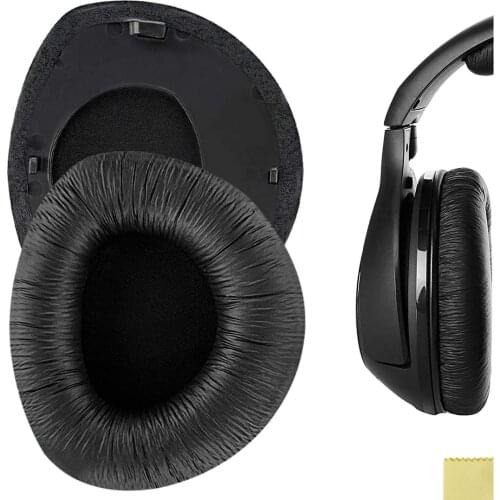 Geekria QuickFit Protein Leather Replacement Ear Pads for Sennheiser RS160, HDR160, RS170, HDR170, RS180, HDR180, Headphones