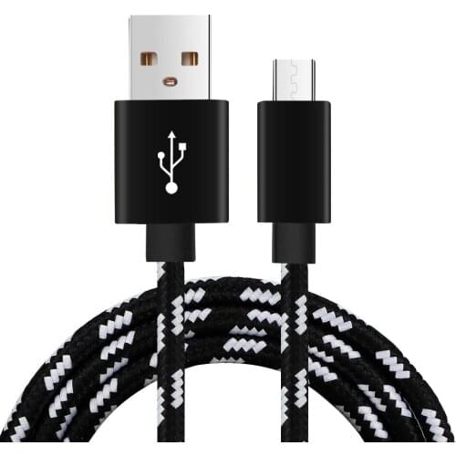 1m Fabric USB cable For iPhone 8Pin/Type-c/Micro 5pin charging cable Mobile Phone fast charger cord USB adapter 200pcs/lot