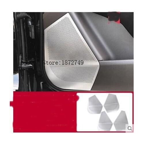 Inner car Door Speaker Trim Cover 4pcs For Benz GLE W166 /Coupe C292 2015-2017