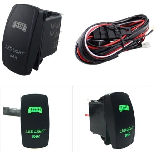 1Pc DC12-24V universally Marine Switch Car Boat Rocker Switch with LED Indicator Light for Car Boat Motorcycle Truck SUV RV New