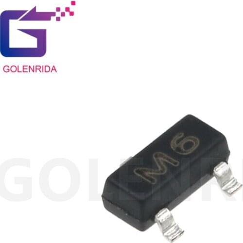 100pcs/lot S9015 M6 SOT-23 MMBT9015 PNP