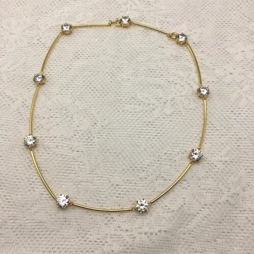 2021 new fashion exquisite gold necklace romantic birthday gift dazzling jewelry girlfriend