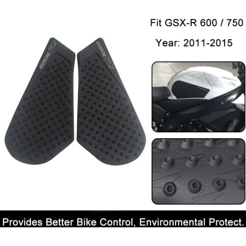For Suzuki GSX-R GSXR 600 750 GSXR600 GSXR750 2011-2015 2012 Motorcycle Anti slip Tank Pad 3M Side Gas Knee Protector Stickers