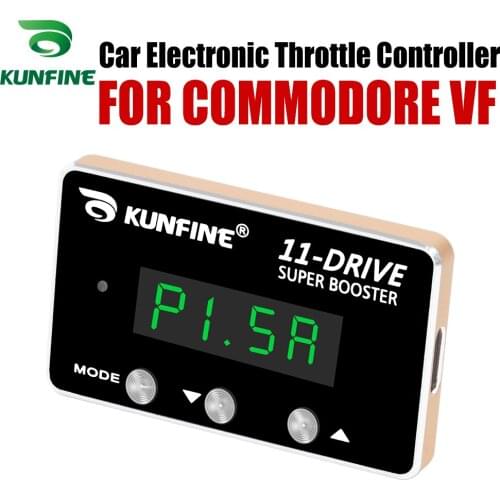 KUNFINE Car Electronic Throttle Controller Racing Accelerator Potent Booster For COMMODORE VF Tuning Parts