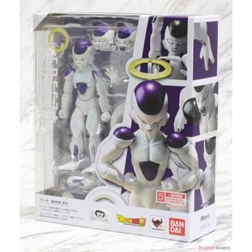 Original BANDAI SPIRITS Super Frieza Freeza 2.0 Resurrection F Dragon Ball SHF Action Figure Brinquedo Doll "Dragon Ball SUPER"