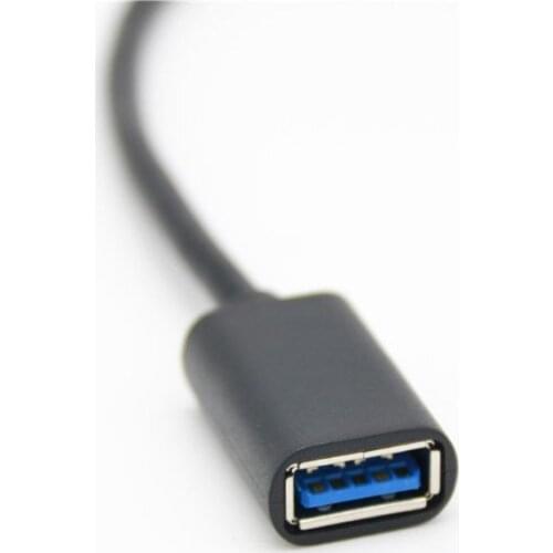 90 Degree Right Angle Super Speed USB 3.0 Male to Female Extension Cable Cord Adapter 30CM/60CM