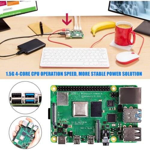 Pi 4 B Motherboard RPi WIFI Dual Band Wireless Communication for Mini PC Computer Accessories GDeals