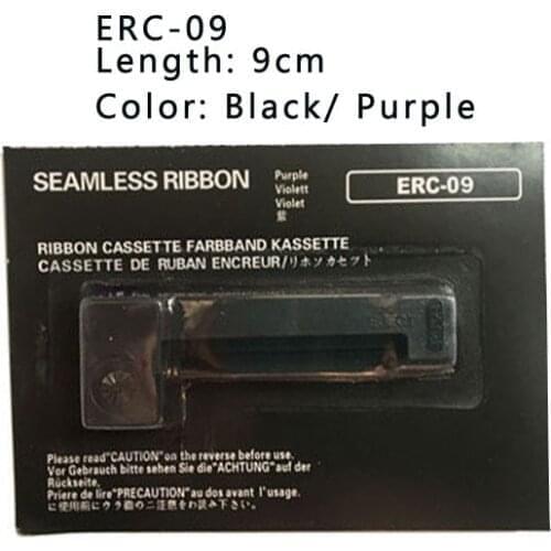 New Printer Ribbons For EP ERC-09 ERC09 erc09 erc-09 Black / Purple,Free Shipping