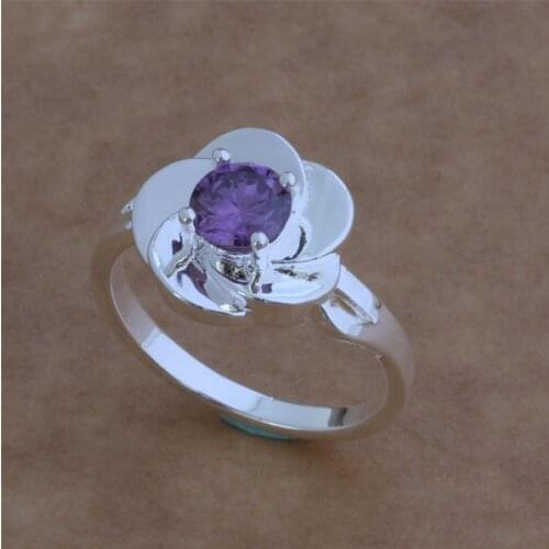 Wholesale Wedding Rings silver plated Fashion jewelry rings WR-059