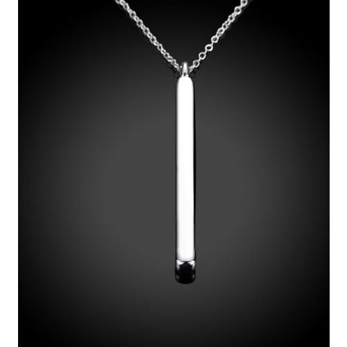 Hot sale 925 Sterling Silver Necklace For Women Cuboid geometry Pendant 18 inches Christmas gifts high quality wedding Jewelry