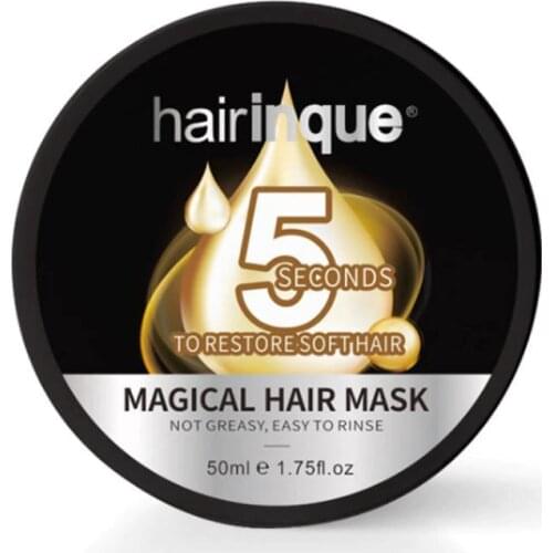 50ml 100%Nourishing Hair Mask 5 Seconds Repair Damage Restore Soft Hair Deep Repair Keratin Mix Serum Cream