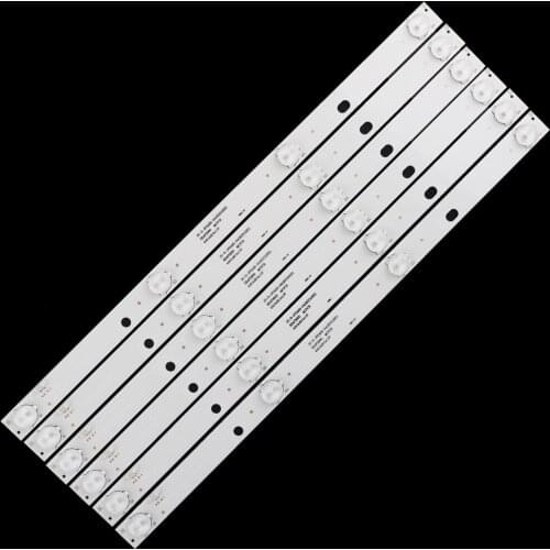 8pcs LED Backlight strip for 24"LCD JS-D-JP2420-041EC MS-L1936 UA24DF2110T2 V1 STV-20LED17 6V/LED JS-D-JP2420-041EC 4 Lamp