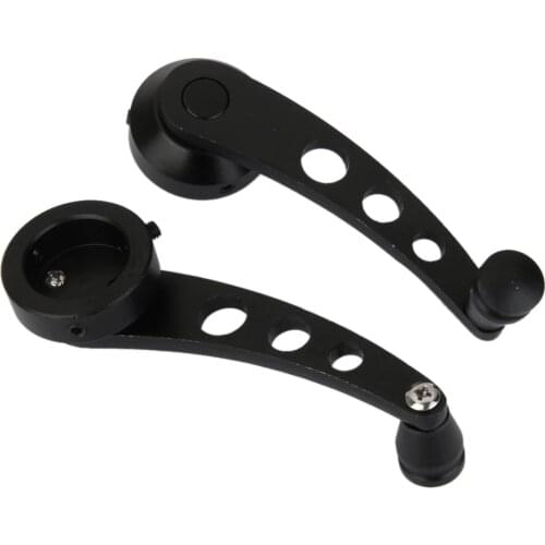 Universal Car Window Winder Crank Handles Knob Replacement Kit - Black