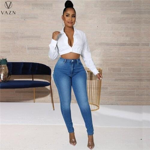 Женские свободные джинсы VAZN China At AliExpress