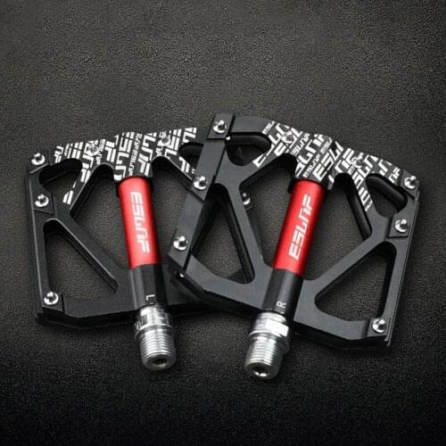 Bicycle Pedal Aluminum Alloy Pedals Bearing Anti-slip Ultralight CNC Quick Release Mountain Road Wide Platform Bike Accessories