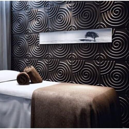 10pcs Wall stickers living room bedroom TV background wall three-dimensional embossed pvc three-dimensional board 3Dwall paper