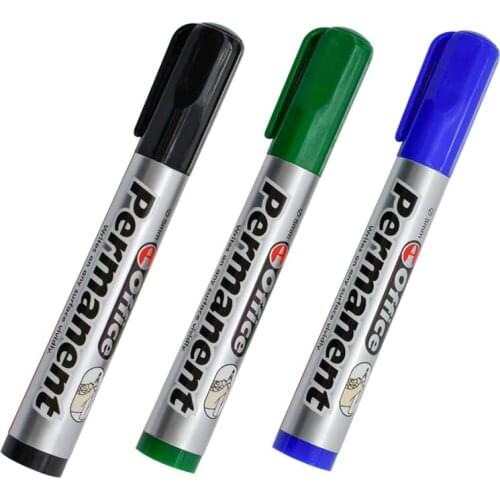 12 pcs/set marker WB8006 Waterproof platic surface CD Metal Permanent Paint Marker Graffti Oily Marker DIY art marker Stationery