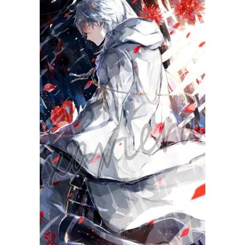 Xaviera Diy 5D Diamond Painting Anime Character Full Square Drill Cross Stitch Cartoon Rhinestone Mosaic Cross Stitch Kit Gift