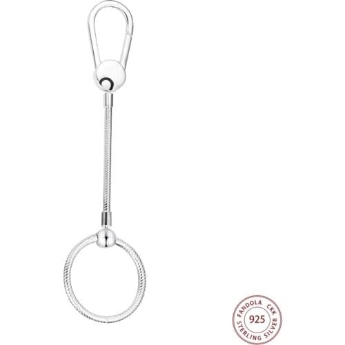 Fits Pandora Bracelet 925 Sterling Silver Moments Medium Bag Charm Holder Beads Women DIY Jewelry Making Gift Kralen 2021 New