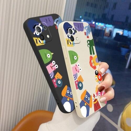 Onlookers Monster Case For Xiaomi Mi 11 lite Ultra 11i 10T 9T Pro Lite 10 10S 9 8 lite Pro Poco F2 X2 F3 Pro Soft Phone Cover