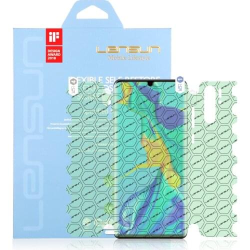 LENSUN Nano Flexible Self-Restore Full Cover Protective Film For Huawei P30 Pro Screen Protector
