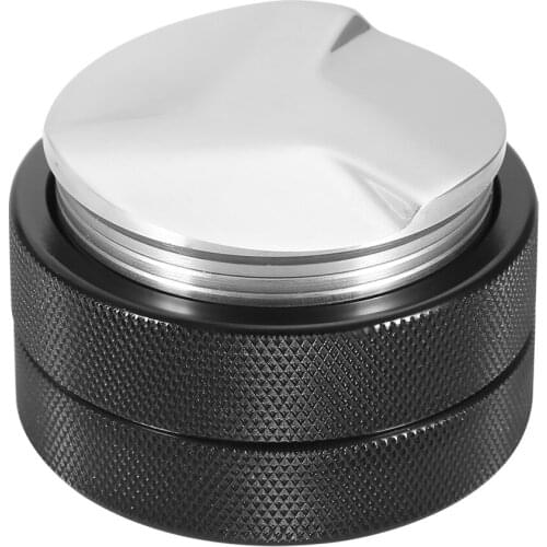 Coffee Distribution Tool 51 mm Stainless Steel Coffee Tamper Base Coffee Bean Press Hammer Coffee Distributor