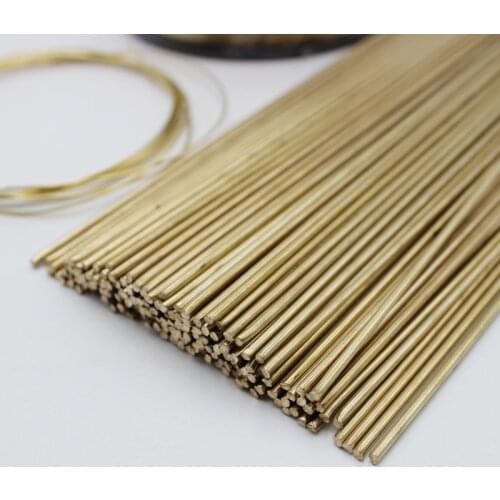 Brass Brazing Rods TIG Welding Wire 1.6mm/2mm/2.5mm/3mm/4mm/5mm/6mm Electrode Soldering Rod For Brazing Soldering wire