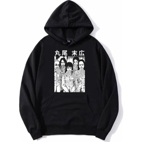 Tomie - Juni Ito - Japanese Streetwear - Anime Manga Hoodie Men Hooded Sweatshirt Fleece Hoodies Harajuku Streetwear
