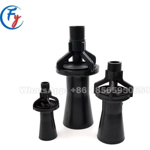 PP Venturi Tanking Eductor Nozzle,Solids Suspending Eductor Nozzle,Glass-Filled Polypropylene Mixing Flow Venturi Spray Nozzle