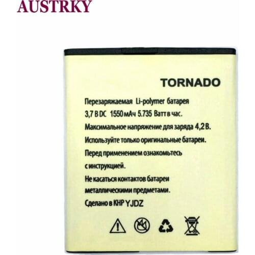 New Tornado Battery For EXPLAY Tornado Phone 1550mAh Baterij Batterie Batteries + Tracking Code