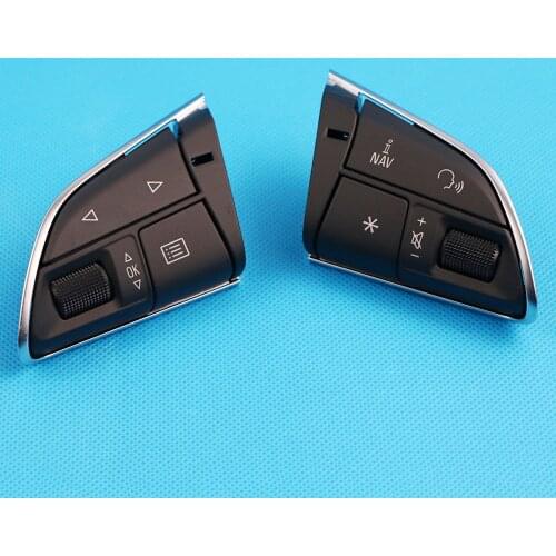 Pair 4-spoke Multifunctional Steering Wheel Button Switch For Audi A3 Q3 A7 A6 C7 4G0 951 523