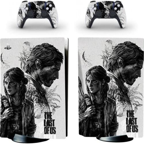 The Last Of Us PS5 Standard Disc Edition Skin Sticker Decal Cover for PlayStation 5 Console & Controller PS5 Skin Sticker Vinyl