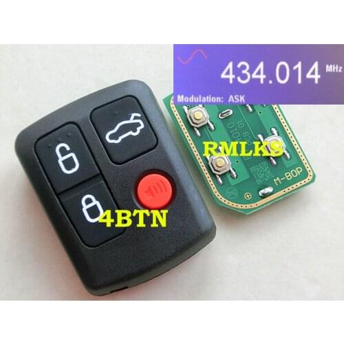 RMLKS New Remote Control Remote Key Fob 3 4 Button 433MHZ Fit For BA BF Falcon Sedan Wagon SX SY Territory xr6 xr8 FPV