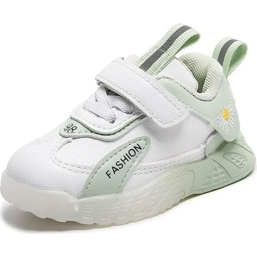 Size 16-25 Children Damping Casual Sneakers Boys Wear-resistant Sneakers Girls Lightweight Shoes Baby Shoes with Breathable