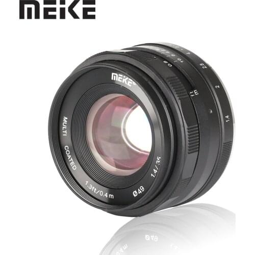 Meike 35mm f1.4 manual lens APS-C for sony E mount A7 A7II A7SII A6000 A6300 A6400 A6500 A6600 Nex 3 5 6 7 5N 5R