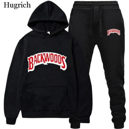 Fashion Mens Set Fleece Hoodie Pant Thick Warm Tracksuit Sportswear Hooded Track Suits Male Sweatsuit Tracksuit Plush