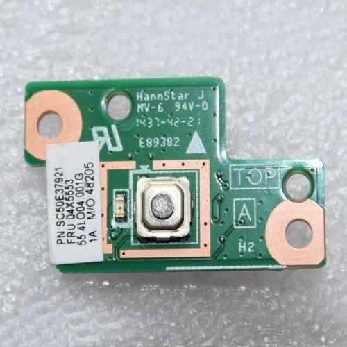 Power Switch LED Sub Board For Lenovo ThinkPad T540 T540P Series, FRU 04X5553