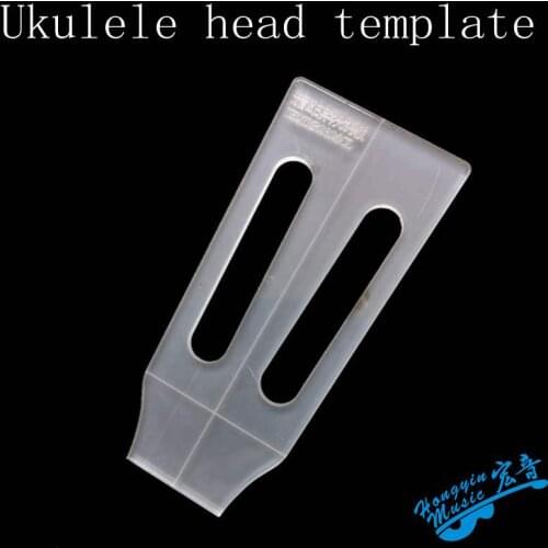 Ukulele classical guitar head acrylic template guitar production work mold shandong macro sound
