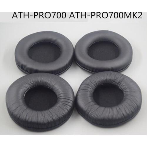 Earpads Replacement For Audio-Technica ATH-PRO700 ATH-PRO700MK2 PU Leather Earbuds Headphone Accessories