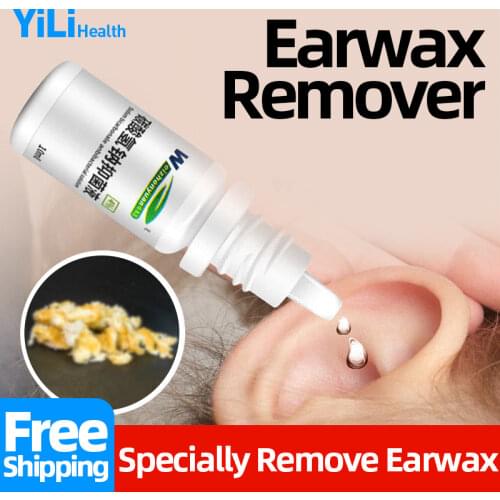 10ml Ear Drops Sodium Bicarbonate Earwax Cleaner Liquid Acute and Chronic Otitis Tinnitus/Deafness Sore Health Caring