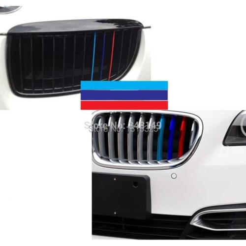 Aliauto Car Styling ///M Sports Stickers Front Grille Car Decals Accessories for BMW X1 X3 X5 X6 3series 5 Series 7 Series