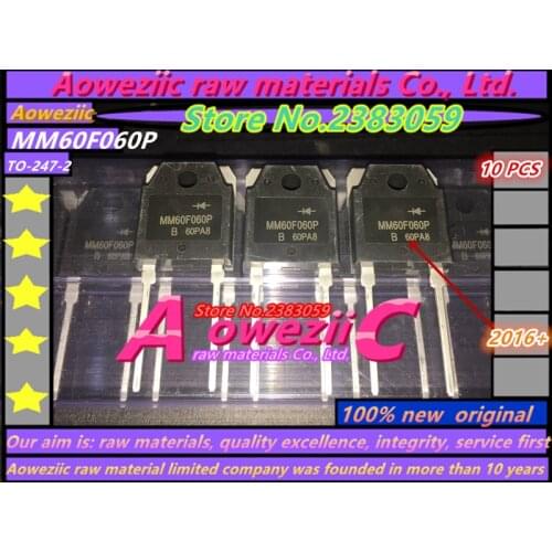 Aoweziic 2016+ 100% new original MM60F060P MM60F060 TO-247-2 60A 600V Fast Recovery Tube
