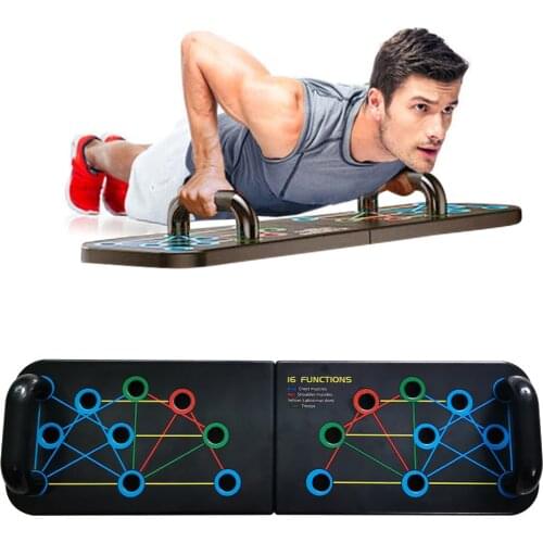 16 in 1 Push Up Board Multifunction Body Building Fitness Exercise Tools Men Women Push-up Stands Home Gym Training