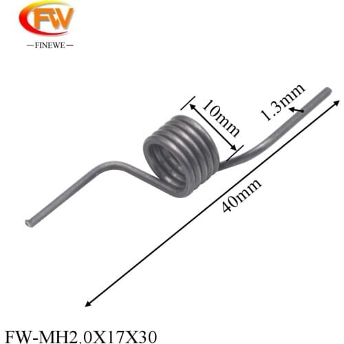 FINEWE Refrigerator Divider Door Spring Accessories Baffle Strong Torsion Spring with Custom Service