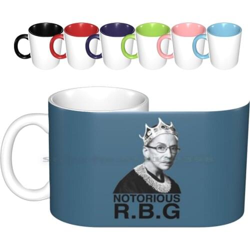Notorious Rbg Ceramic Mugs Coffee Cups Milk Tea Mug Notorious Rbg Notorious Rbg Ruth Bader Ginsburg Justice Womens Rights