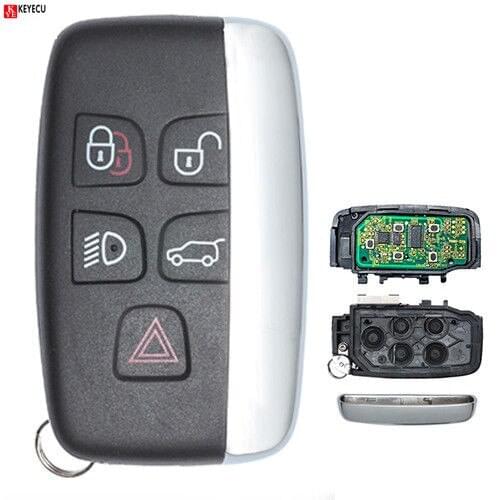 Keyecu New Smart Remote Key Fob 434Mhz for Land Rover Discovery LR4 Freelander 2012 2013 2014 2015 2016 2017 FCC:KOBJTF10A