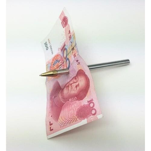 Hot sale pen magic metal pen through dollar magic tricks 1pcs /lot for magic show close up magic illusion