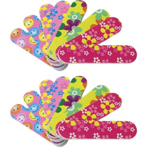 Mini Nail File Nails Manicure Tools Quickly 100pcs For Female Girl EVA PP Random Suitable Sandpaper Files